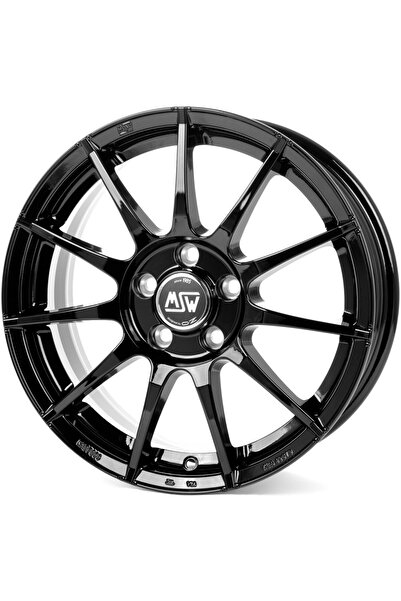 MSW -85 4X100 7X17 ET37 63,4 GLOSS BLACK JANT (4 ADET)