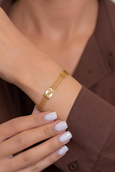 Bayar Gold 5 Gram 22 Ayar Zarif Akıtma Yatırımlık Bilezik 18 cm + 2 cm Uzatmalı