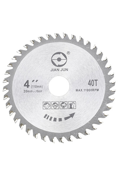 Choice 4 Inch Saw Blade 40 Tooth Grinder Round Saw Disc Alloy Saw Blade Wood ...