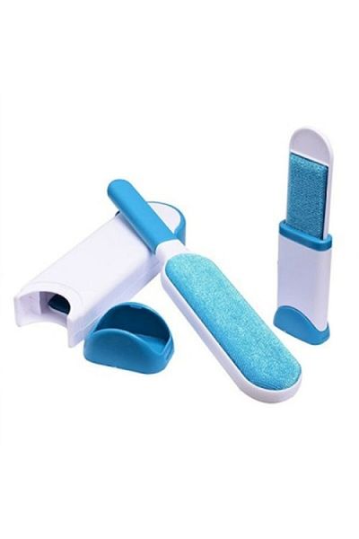 Trixie Pet hair cleaning brush set, 2 pieces, White/Blue, 30x5.5 cm