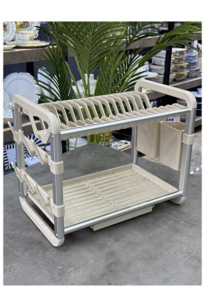 Doğudeko Alüminyum 2 Katlı Paslanmaz Bulaşıklık