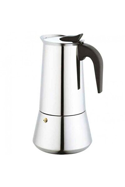 OEM Espressor pentru aragaz KingHoff, capacitate 6 cupe, inox, maner bachelita, inductie