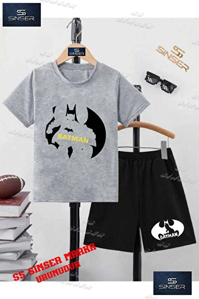SS SİNSER Tricou cu gât rotund cu imprimeu special „BATMAN SHADOW PRINT” pent...