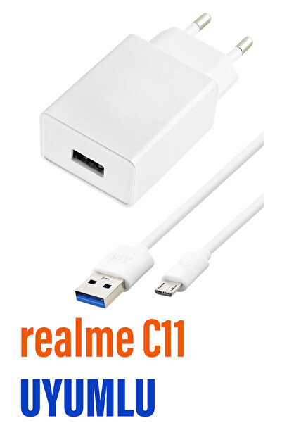 EXENAR realme C11 Şarj Aleti ve Mikro Usb Kablo