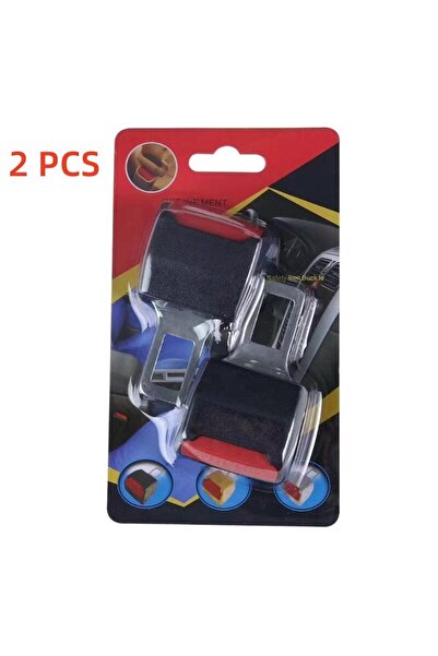 Choice قطعتان من مشبك حزام الأمان للسيارة مع قفل حزام الأمان ومقبس سميك ومقبس...