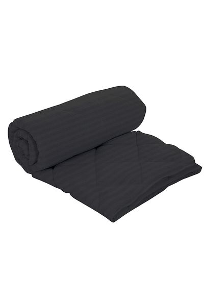 Pucioasa Pilotă Damasc-Policoton (Negru) - 160Cm X 210Cm