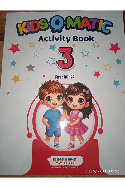 Sistematik yayınları kidsomatik activity book 3 sınıf İngilizce