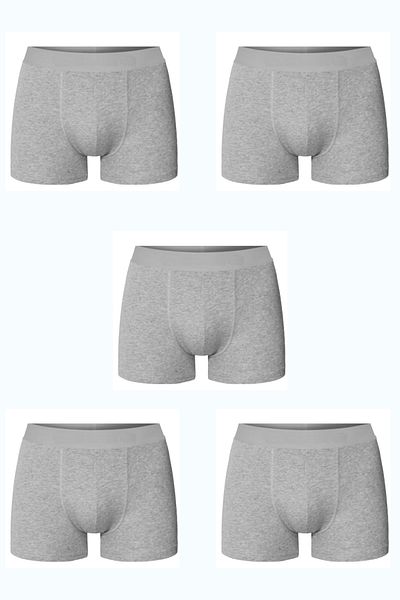 QULAT Men's Lycra Boxer Shorts Same Day Shipping Available / 5 Pcs