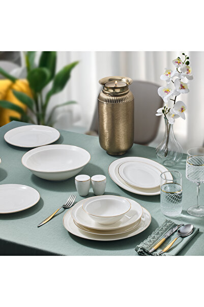 Aryıldız Crystal Provence 56 Parça 12 Kişilik Yemek Takımı