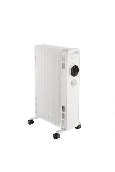 KUMTEL Radiator electric cu ulei cu 11 aripioare, termostat reglabil, putere 2300W,