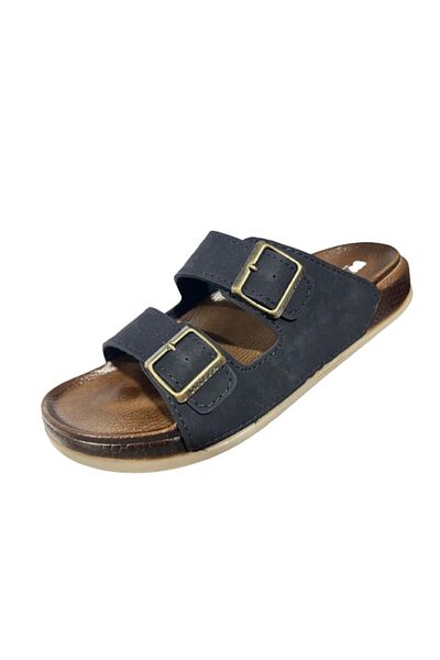 Witta Women's Black Orthopedic Slippers