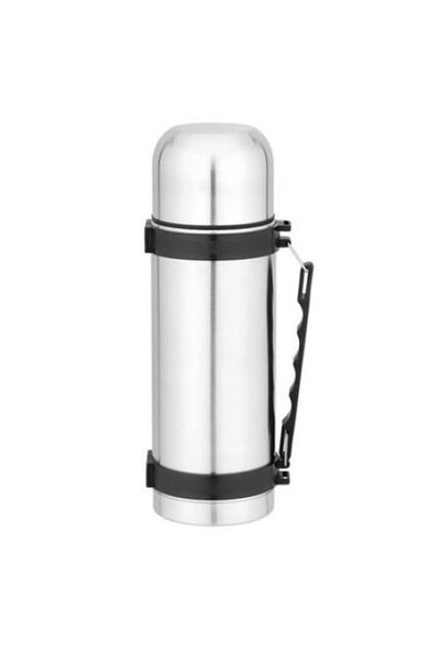 OEM Termos din oțel inoxidabil, capacitate 1000 ml, argintiu, SKYS