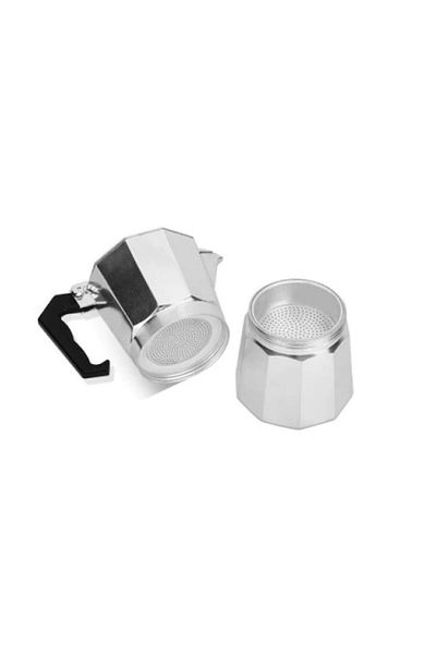 Coffee Aparat de gătit din aluminiu 300 ml, 6 căni, argintiu