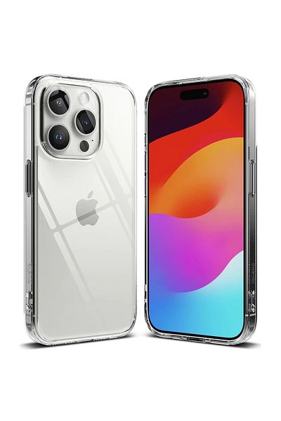 Rao Carcasă compatibilă pentru iPhone 15 Pro, Ultimate, Ringke Fusion, D46, Premium Lexgard, Transparentă