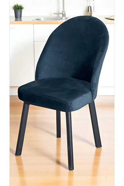 Kaktüs Avm 2 Adet Ritim Sandalye Metal Ayaklı Lüks