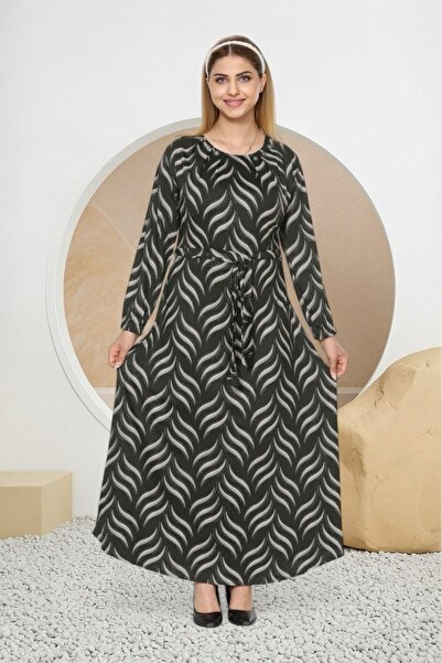 Gündoğan Dress with Glitter Print