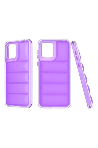 Rao Compatible Case for Motorola Moto E13, Protection, Wave Shield, H66, Plastic, Violet