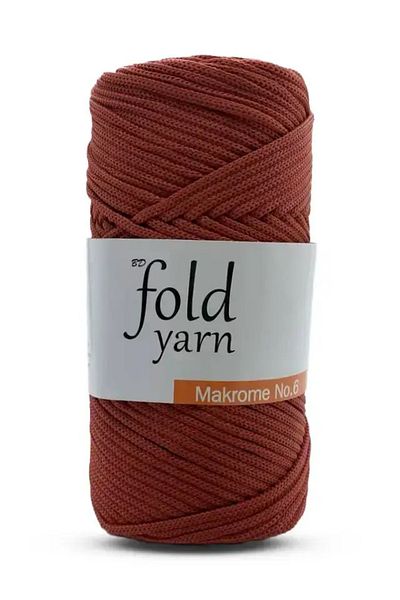 FOLD خيط مكرامية بوليستر رقم: 6 100% PP - 118 - 3 مم - 250 جرام 115 متر خيط سوبلا وخيط الحقيبة