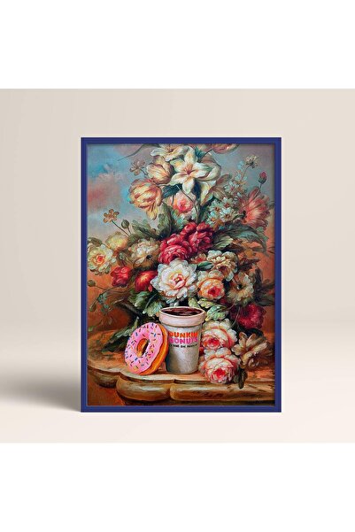 HOMEPACK TABLO CU CADRU DE LEMN POSTER CU CADRU DECOR ARTISTIC DE PERETE TK/1482