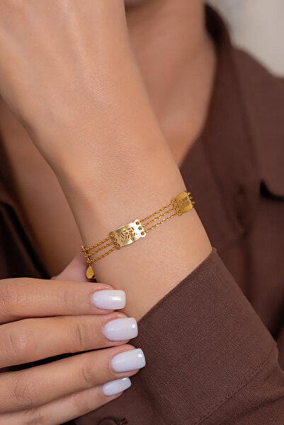 Bayar Gold 5 Gram 22 Ayar Zarif Akıtma Yatırımlık Bilezik 18 cm + 2 cm Uzatmalı