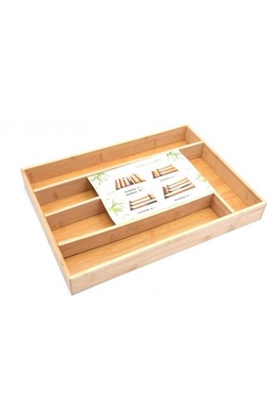 Blusmart Wooden Cutlery Holder, 28x38cm