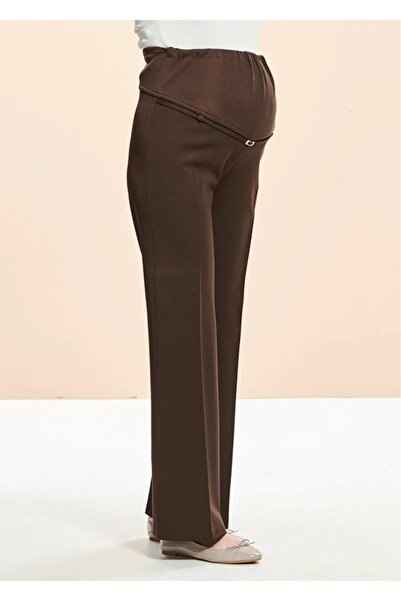 Desen Hamile Giyim Maternity Pants with Metal Accessories