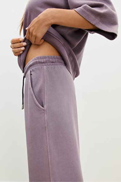 Stradivarius Faded straight fit joggers