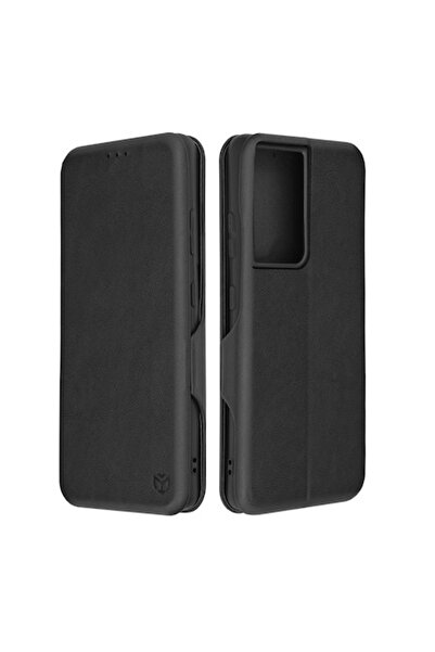 Rao Husă Techsuit Safe Wallet Plus Grip, neagră, pentru Samsung Galaxy S21 Ul...