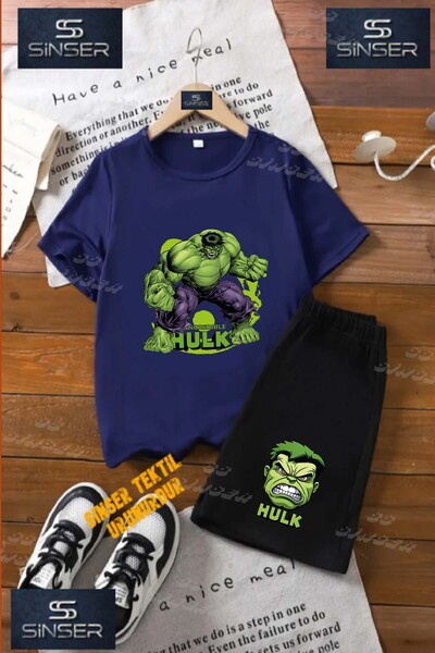 SS SİNSER Children's Unisex “Hulk Hand Squeezed Green Canvas“ Custom Printed ...