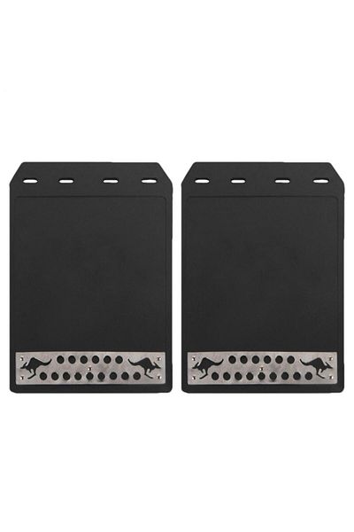 Choice Black 2 pcs Truck Mud Flaps Heat-Resistant Car Splash Guards Trucks Mud Guards Wear-Resistant Auto R