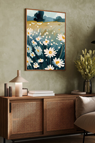 Dekorsiahome Tablou dintr-o bucată cu rama din lemn TK0844