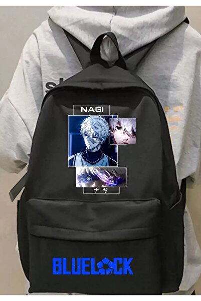 Gofeel Harajuku Street Anime Blue Lock Nagi Baskılı Sırt Çantası