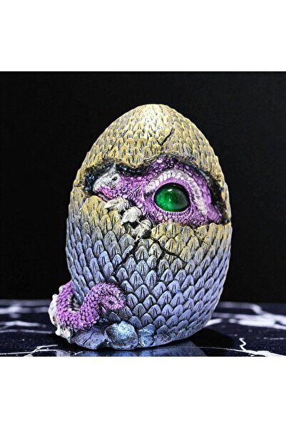 Kuzey Tacı Polyester Dragon Göz Tasarımı İçi Ledli Şık Ve İlginç Görünüm Hedi...