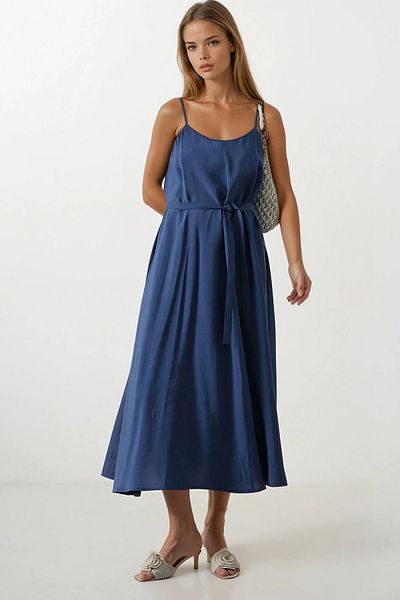 VAGGON Basic Long Dress with Straps