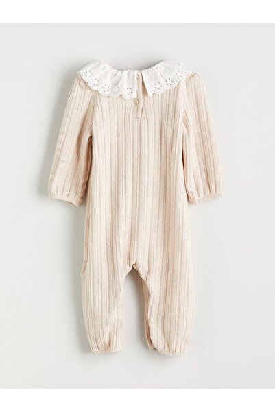 LC Waikiki LCW baby Bebe Yaka Kız Bebek Tulum