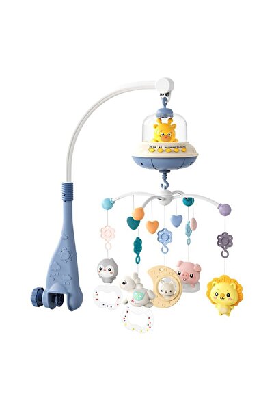 LittleDomi Carusel Muzical Reincarcabil pentru Patut Bebelusi LittleDomi®, Co...