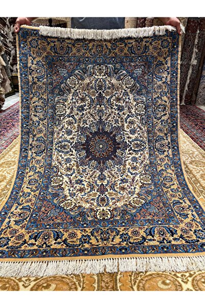 RD RAMAZAN DAĞ EL HALI SANATI El Dokuma İran İpekli İsfahan Halısıdır Kalite ...