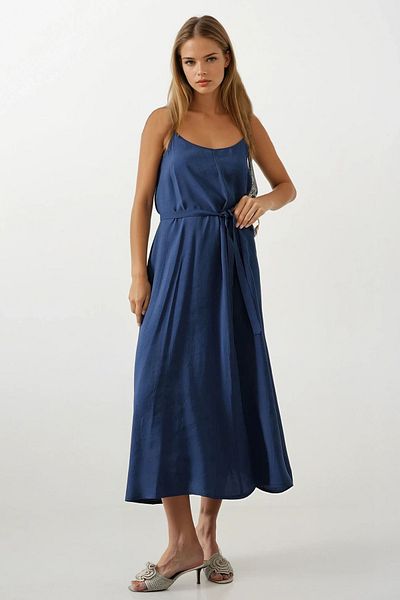 VAGGON Basic Long Dress with Straps