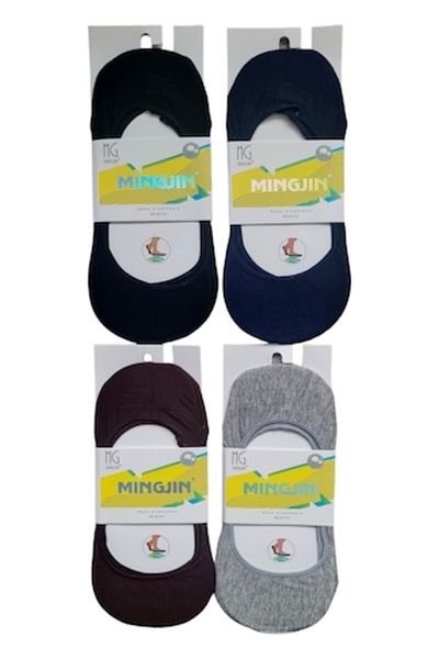 OEM Invisible short socks for men, 4-pair set, StarFashion