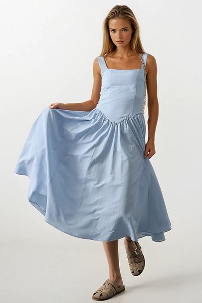 VAGGON Strappy Long Dress