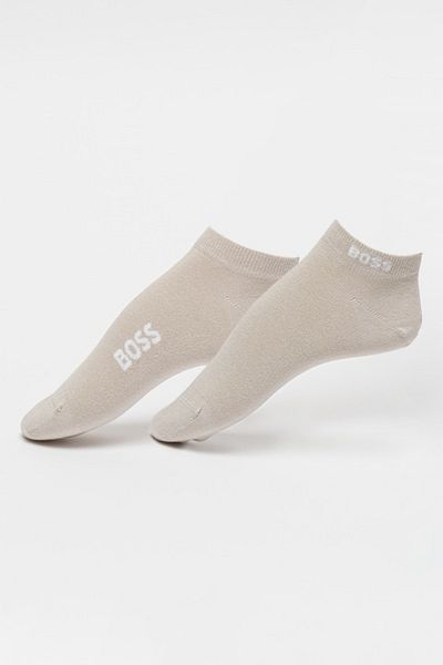 BOSS , Set of ankle socks - 2 pairs, Taupe brown, 43-46