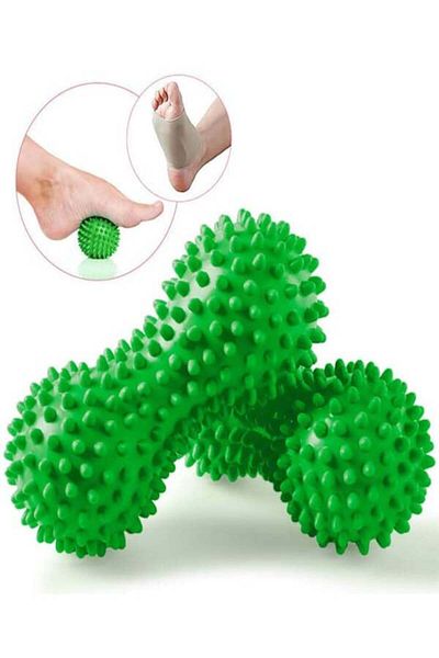 NaturalTakviyem Hard Pvc Massage Ball Suitable for Heel Spur and Muscle Exercise