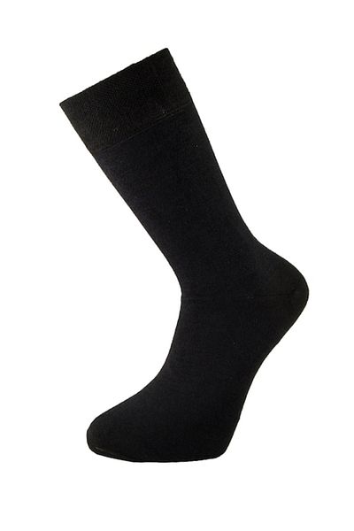 NEWTONE Men's Wool and Bamboo Socks, Newtone, W18, Seamless, Black, 41-44 EU