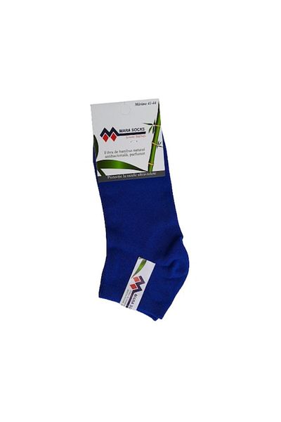 Mara Socks Set 6 perechi de șosete scurte din bambus, bărbați, albastre, mărimea 41-44 EU