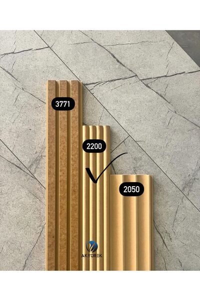 AGT AKYÜREK STORE LB 2200 Y DEKOR PROFİL DUVAR KAPLAMA LAMBRİ DUVAR PANEL