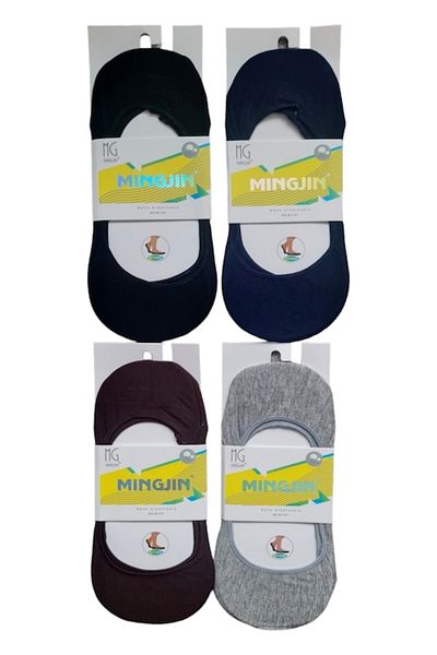 OEM Invisible short socks for men, 4-pair set, StarFashion