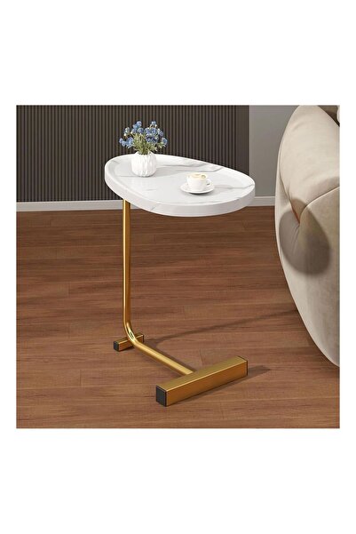 ElastiX Masuta cafea, masa marble laterala,