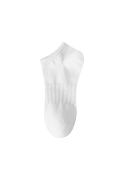 OEM Set 3 pairs men's short socks, cotton, white, 41-46 EU