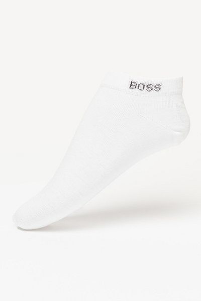 BOSS , Set of ankle socks - 5 Pairs, White, Black, Size 39-42