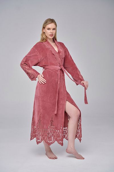 Nuşa Rochie din bumbac din catifea din dantelă Niki